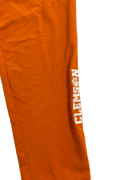 James Skalski Clemson Football Team-Issued Sweatpants (Size XL)