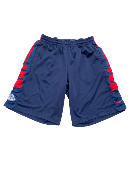 Corey Kispert Gonzaga Basketball Team Issued Workout Shorts (Size XL)