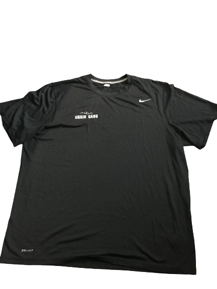 Thaddeus Moss LSU Team Issued "Chain Gang" T-Shirt (Size XXL)