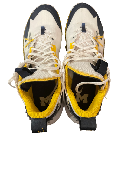Jon Teske Michigan Player Exclusive Jordan Shoes (Size 14)
