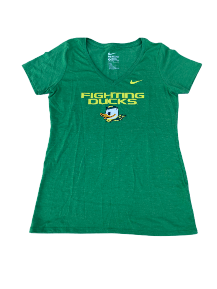Taylor Agost Oregon Volleyball T-Shirt (Size L)