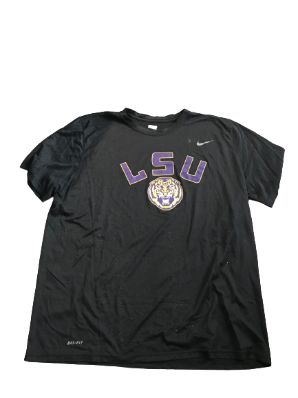 Thaddeus Moss LSU Team Issued T-Shirt (Size XXL)