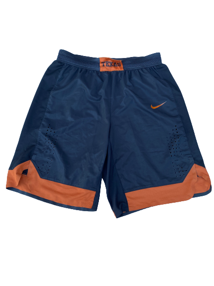 Matt Coleman Texas Basketball 2017-2018 Game Worn Shorts (Size M)
