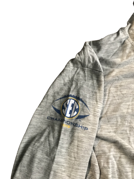 Thaddeus Moss LSU Team Issued "2019 SEC Championship" Sweatshirt (Size XXL)