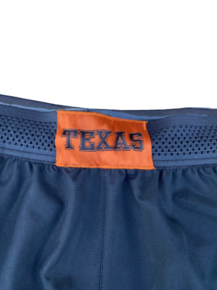 Matt Coleman Texas Basketball 2017-2018 Game Worn Shorts (Size M)