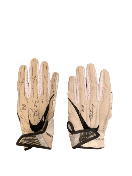 Tre Nixon UCF Football Signed Nike Gloves (Size XL)