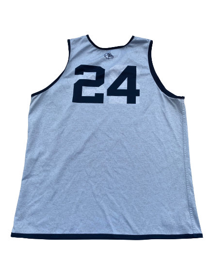 Corey Kispert Gonzaga Basketball SIGNED 2020-2021 Season Worn Reversible Practice Jersey (Size XL)