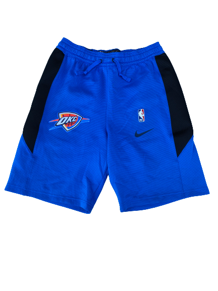 Matt Coleman Oklahoma City Thunder Team Issued Sweatshorts (Size M)