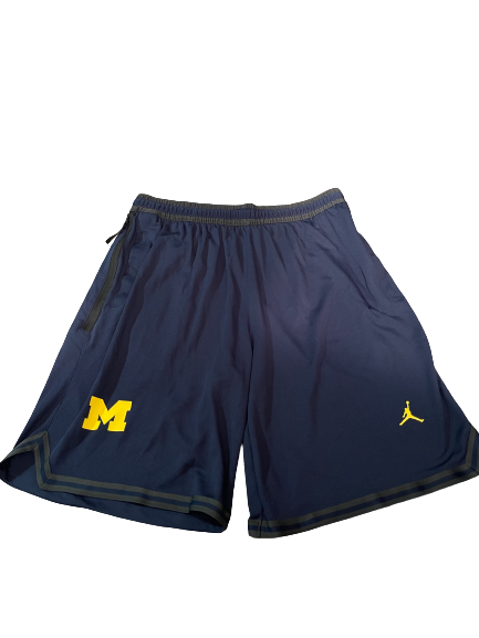 Mike McCray Michigan Football Team Issued Shorts (Size XL)