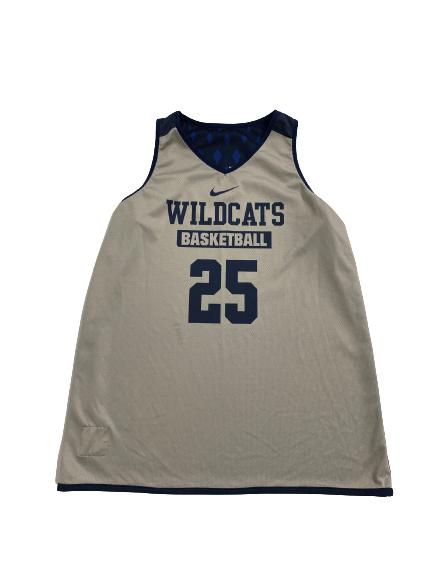 Kelly Jekot Villanova Basketball Exclusive Reversible Practice Jersey (Size L)