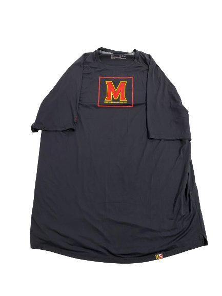 Derek Kief Maryland Football Team-Issued T-Shirt (Size LT)