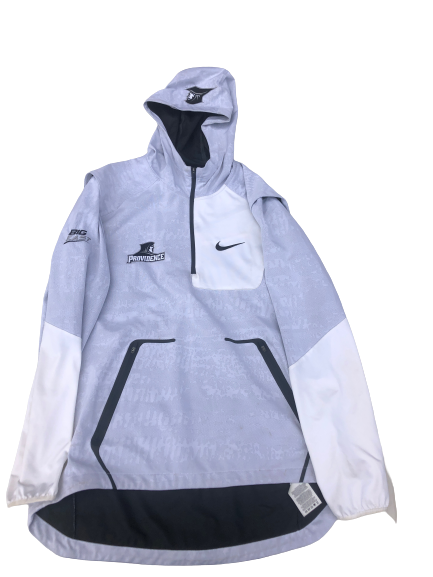 David Duke Providence Basketball Team Exclusive Half Zip Pullover Jacket (Size L)