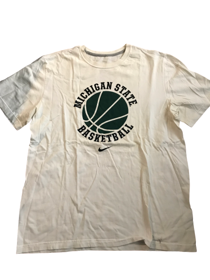 Gavin Schilling Michigan State Team Issued T-Shirt (Size XL)
