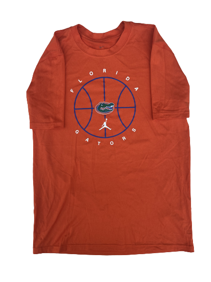 Cydnee Kinslow Florida Basketball Team Issued Workout Shirt (Size M)
