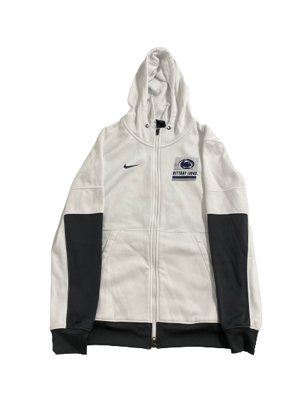 Kelly Jekot Penn State Basketball Team Issued Zip-Up Jacket (Size M)