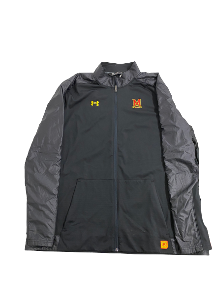 Derek Kief Maryland Football Team-Issued Zip-Up Jacket (Size XXXL)