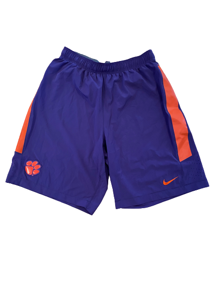 Ryan Carter Clemson Football Team Issued Shorts (Size L)