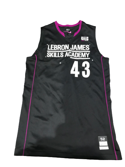 Tyler Harris LeBron James Skills Academy Game Worn Jersey (Size 52)