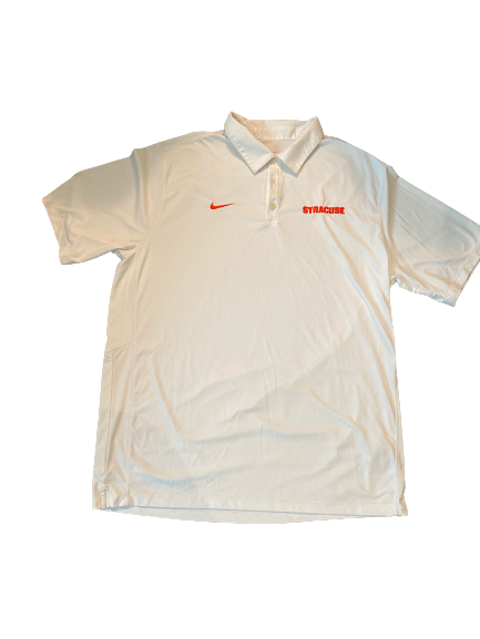 Evan Foster Syracuse Football Team Issued Polo Shirt (Size XL)