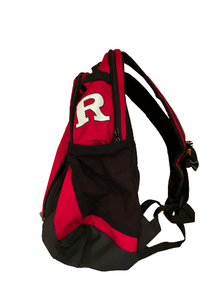 adidas backpack rutgers Brendon White Rutgers Football Team Issued Backpack – The Players Trunk