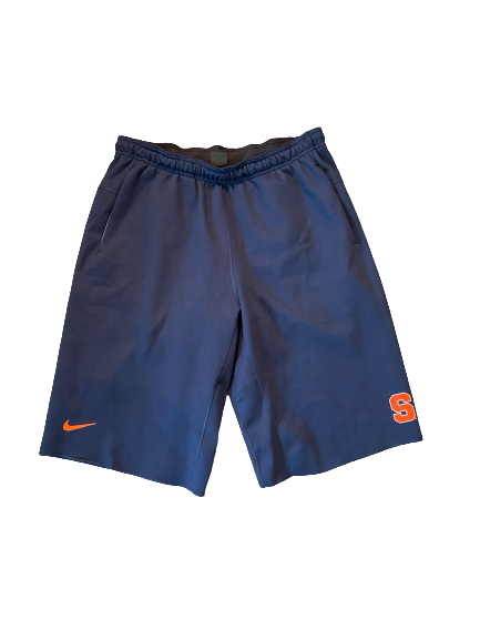 Evan Foster Syracuse Football Team Issued Sweat Shorts (Size XL)