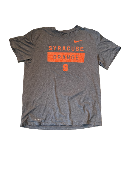 Evan Foster Syracuse Football Team Issued Workout Shirt (Size XL)