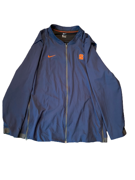 Evan Foster Syracuse Football Team Issued Travel Jacket with Number on Back (Size XL)