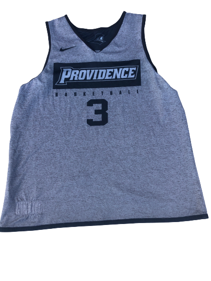 David Duke Providence Basketball Player Exclusive Season Worn Practice Jersey (Size L)