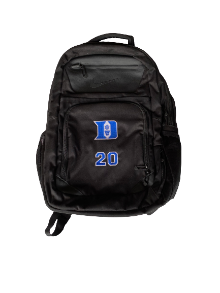 Marques Bolden Duke Team Exclusive Backpack with Number