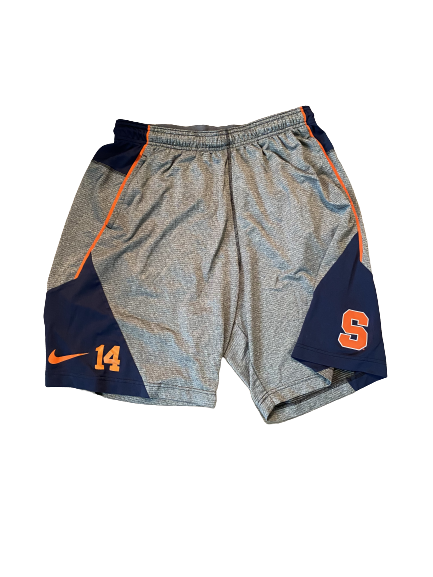 Evan Foster Syracuse Football Team Issued Shorts with Number (Size XL)