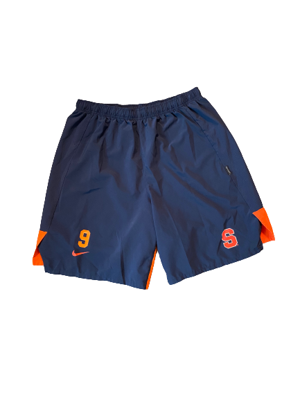 Evan Foster Syracuse Football Team Issued Shorts with Number (Size XL)