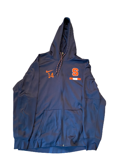 Evan Foster Syracuse Football Team Issued Jacket with Number (Size XL)