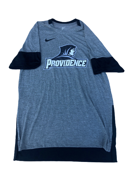 David Duke Providence Basketball Team Issued Workout Shirt (Size L)