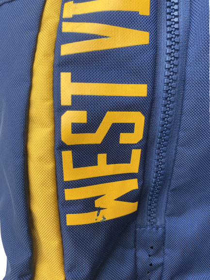 George Campbell West Virginia Football Team Issued Backpack
