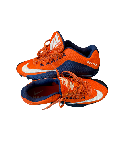 Evan Foster Syracuse Football Team Issued Cleats (Size 14)
