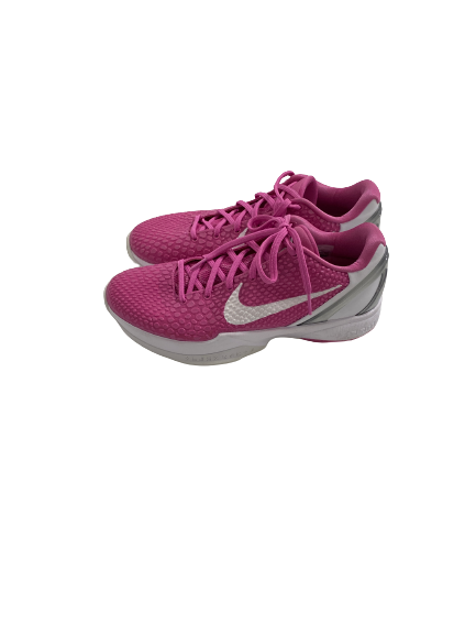 Kelly Jekot Penn State Basketball Team-Issued Nike Kobe 6 Shoes (Size 9)