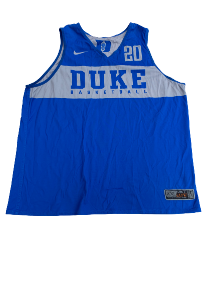 duke basketball gear Marques Bolden Duke Basketball Reversible Practice Jersey (Size XXL) – The  Players Trunk