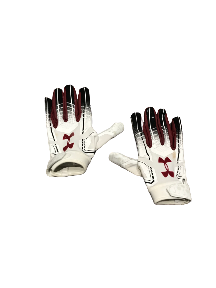 Mon Denson South Carolina Team Exclusive Football Gloves (Size XL)