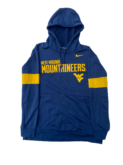 George Campbell West Virginia Football Team Issued Sweatshirt (Size L)