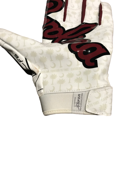 Mon Denson South Carolina Team Exclusive Football Gloves (Size XL)