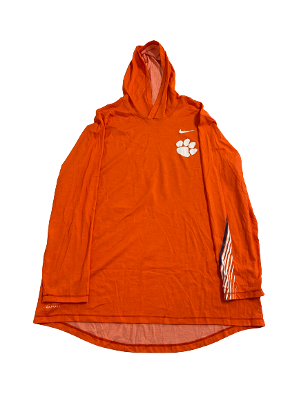 James Skalski Clemson Football Team-Issued Performance Hoodie (Size XL)