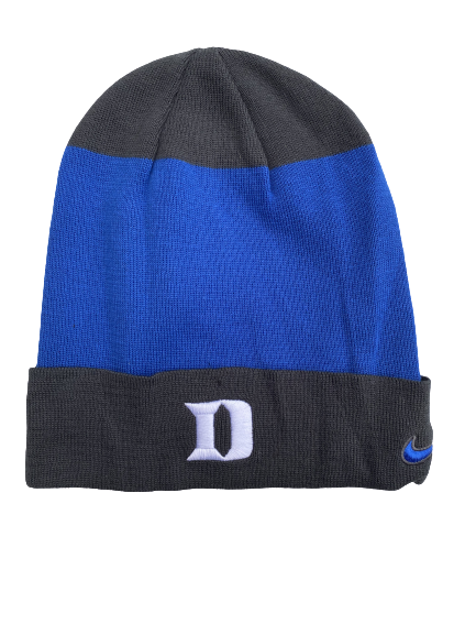 Marques Bolden Duke Team Issued Beanie Hat