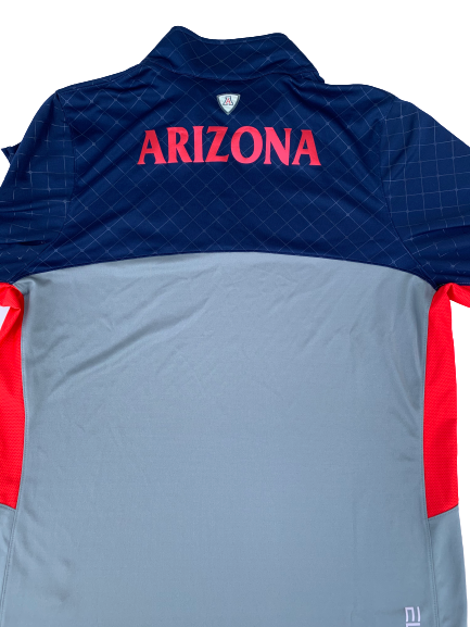 Nick Johnson Arizona Basketball Nike Pre-Game Warm Up Shirt (Size XL)