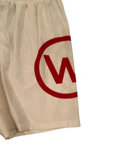 Nate Reuvers Wisconsin Basketball 2020-2021 Game Worn Alternate Uniform Set - Photo Matched