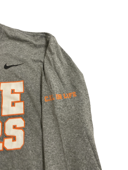 James Skalski Clemson Football "Serve Others" Player-Exclusive Long Sleeve Shirt (Size XXL)