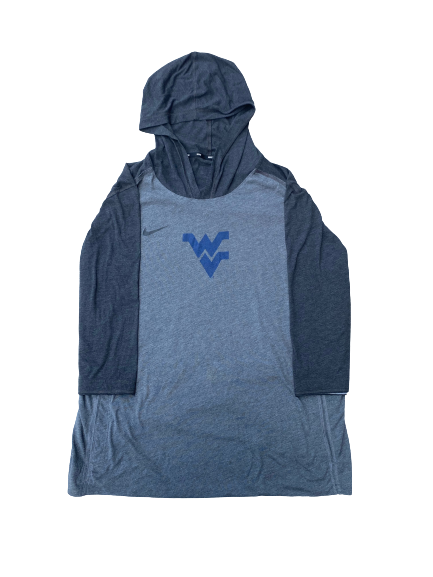 George Campbell West Virginia Football Team Issued Sweatshirt (Size 2XL)