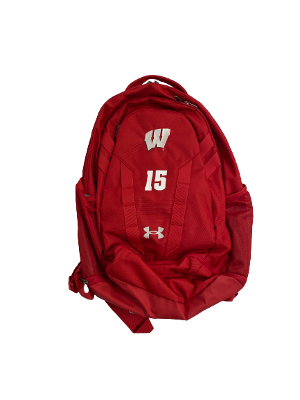 Jade Demps Wisconsin Volleyball Player-Exclusive Backpack With 