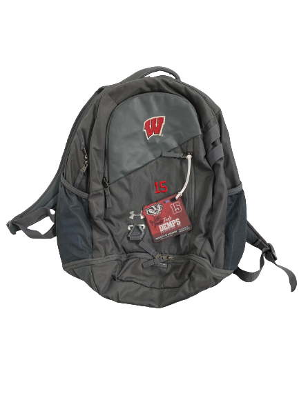 Jade Demps Wisconsin Volleyball Player-Exclusive Backpack With 