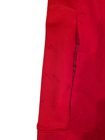 Nate Reuvers Wisconsin Basketball Team Issued Jacket (Size XXL)
