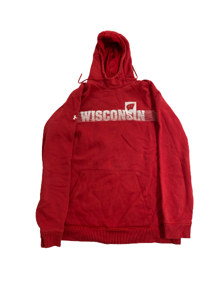 Jade Demps Wisconsin Volleyball Team-Issued Sweatshirt (Size LT)